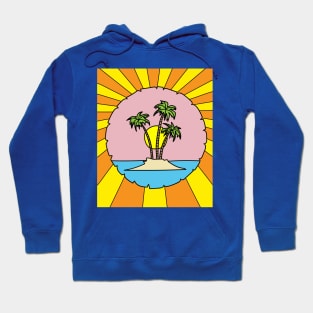 Lonely Island Relaxation Sun Hoodie